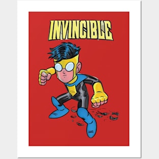 Invincible t-shirt Posters and Art